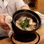 馬車道 大かわ - 松茸ご飯