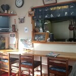 小舟の茶屋くりや - カウンター席×４人