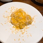 ダ マッサ - リゾット　栗とロビオラチーズ、ミモレットチーズ