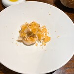 ダ マッサ - スパラジス茸と帆立とカラスミ