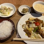 中国料理 敦煌 広島グランドタワー店 - 日替わり主菜ランチ　週末価格1,100円