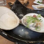 惣助 - 大ハマグリの酒蒸し