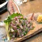 清寿司 - 鯵の叩き