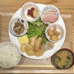キッチン 葉月 - 日替わり定食上から