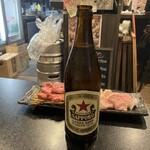 Yakiniku restaurant "Kabachi" - 瓶裝啤酒是赤星