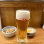 やき鳥 宮川 - 生ビール