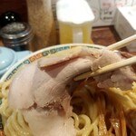 博多とんこつ 天神旗 - 魚介豚骨つけ麵 チャーシュー