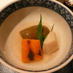 ぎんざ 一二岐 - お野菜の炊き合わせ