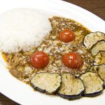 ◆なすとぷちトマトのひき肉カリー withとろけるチーズ