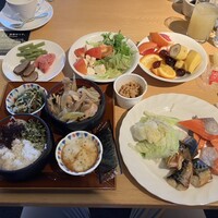 スカイグリルブッフェレストラン空桜 - 和食(きりたんぽ汁)