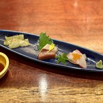 手酌割烹 てら田 - 本日の鮮魚
