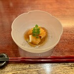 手酌割烹 てら田 - 鱧と焼茄子