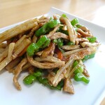 中華ダイニング SCENT - 蓮根のチンジャオロース