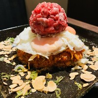 福岡焼肉kintan - とろける卵とチーズのあつあつガーリックチャーハン