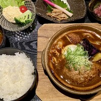 スギモト 本店 - 味噌煮込み和牛ハンバーグ定食