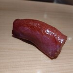 鮨 草平 - 霜降り 中トロの漬け