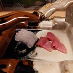 宮坂 - 松川がれい・本まぐろのお造り