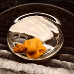 宮坂 - 強肴は雲丹とウスバハギ