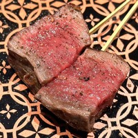 銀座 焼 新潟屋 - A5黒毛和牛フィレ串