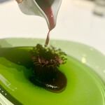 Restaurant Bellustar - カシスソースとろ〜り♪