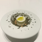 Restaurant Bellustar - 長野産ブルーチーズのスフレグラス　百花蜂蜜