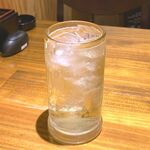 秀吉 - 昆布焼酎 ソーダ割￥480　2024.10.2