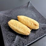 豆狸 - 料理写真:わさびいなり