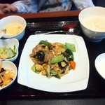 御膳房 銀座店 - 卵の炒めもの(本日の定食)