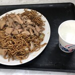 くぼた食堂 - 焼きそば並