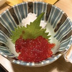 すみれ - すじこ醤油漬け600円