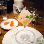 横浜うかい亭 - 杏仁とあんずのマリアージュ