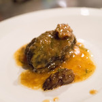 横浜うかい亭 - あわびの岩塩蒸し