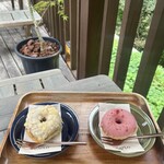 GAFLO CAFE by Flower FIELD - ダブルチョコレート　500円
                        キャラメルバナナ　500円