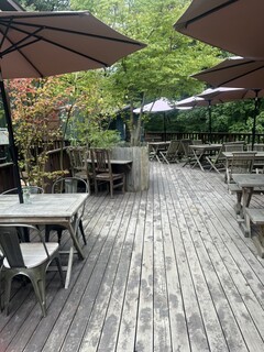 ガフロカフェ バイ フラワーフィールド - テラス席