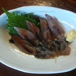 てっぱん居酒家 阿吽 - ホタルイカの沖漬け