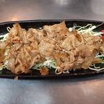 てっぱん居酒家 阿吽 - 豚の生姜焼き