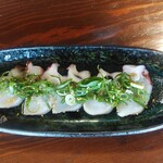 てっぱん居酒家 阿吽 - タコのネギ塩ごま油