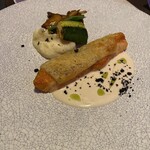 バーアンドダイニング トレント - （４）タスマニアサーモンのポワレ　ベルモットソース