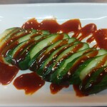 てっぱん居酒家 阿吽 - ピリ辛きゅうり