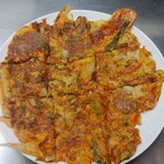 てっぱん居酒家 阿吽 - ピリ辛チヂミ