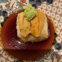 京都祇園 天ぷら八坂圓堂 - 胡麻豆腐の天麩羅