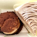 シュークレール - コーヒーシュー＆栗ショート