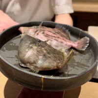 味あら井 - カワハギの御披露目