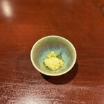 レストラン スノゥ - デザート①「シークワーサーのシャーベット」