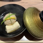 ゆづくしSalon 一の坊 - 鶏つくね、柚和え