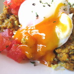 グローブマウンテン珈琲 - とろ～り玉子。