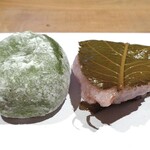 호우잔지 차도코로 - 찹쌀떡 & 사쿠라모찌