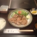 Shabu Shabu Nihonryouri Kanekyuu - ランチ・生姜焼き定食