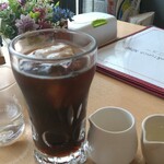coffee&lunch さがみ - セットのアイスコーヒー