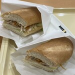 ドトールコーヒーショップ - 料理写真:ミラノサンド（てりやきチキン&きんぴら）